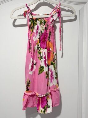 EUC Coco Beach Hawaii Tie Dress in size 2T girls